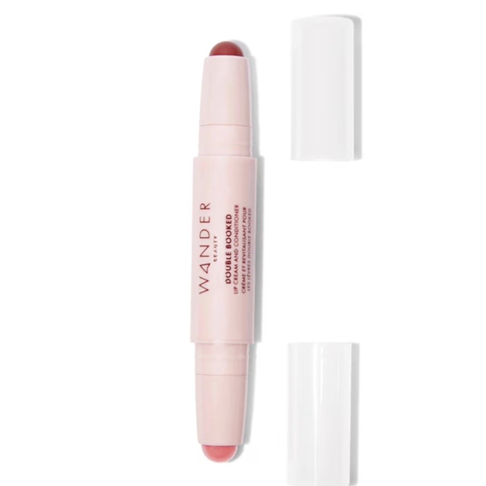 WANDER BEAUTY Double Booked Lip Conditioner & Cream - OTW / In the Clear